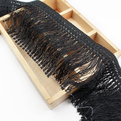 12cm Tassels Lace Fabric Ribbon Diy Wedding Long Row Beard Stage Costume Accessories Dance Fringes Curtain Skirt Hanging Trim