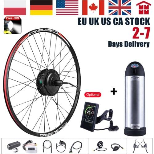 36V 250W Bafang eBike Brushless Cassette Gear Rear Hub Motor Electric Bicycle Conversion Kit with 10Ah Wheel Drive Bike Battery