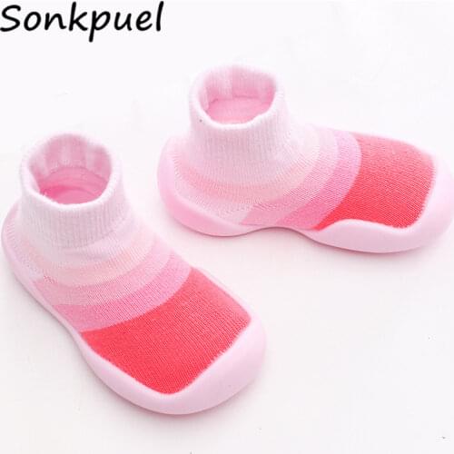 2021 Baby Girls Shoes Boys First Shoes Walkers Infant Toddler Sneaker Soft Rubber Sole Baby Shoes Newborn Baby Booties Slippers
