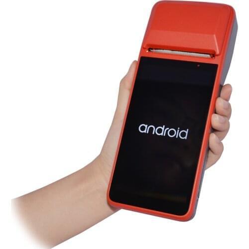 R330C Android POS Terminal Receipt Printer Handheld PDA with free chile app support printing bill