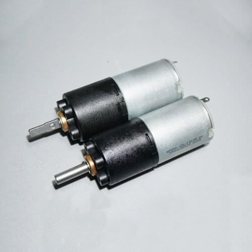 Geared Motor DC3V 5V 6V 28RPM Mini 24mm 3-stage Plastic Planetary Gear Box 216:1 Large Torque High-quality 280 Motor Slow Speed