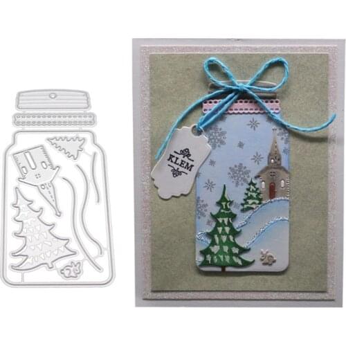 Christmas Bell Candy Box Metal Cutting Dies Stencil Scrapbooking DIY Album Stamp Paper Card Embossing Decor Craft