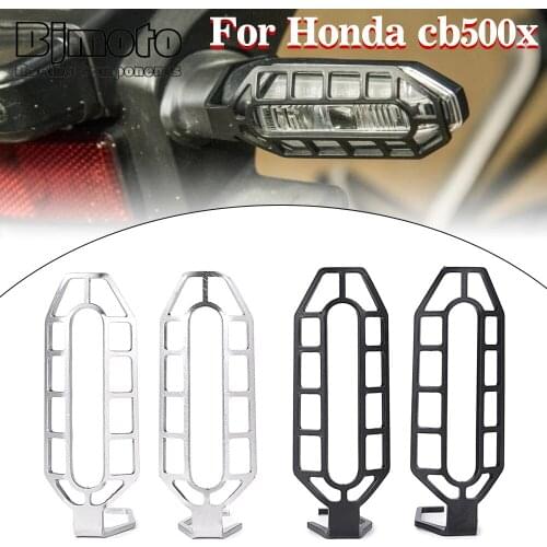 Motorcycle Stainless Steel Rear Turn Signal Light Lndicator Lamp Protector Cover For Honda CB500X CB 500 X 2019 2020