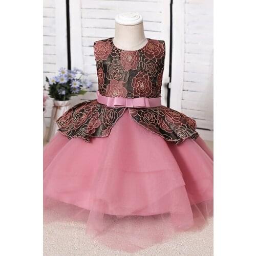 Big Promotion Ivory Appliqued Flower Girl Dresses Floor Length Girls Pageant Dresses First Communion Dresses