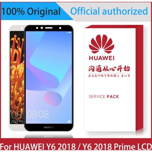 Original 5.7'' Display For Huawei Y6 2018 / Y6 Prime 2018 ATU L11 L21 L22 LX1 LX3 L31 L42 LCD Touch Screen Digitizer Assembly