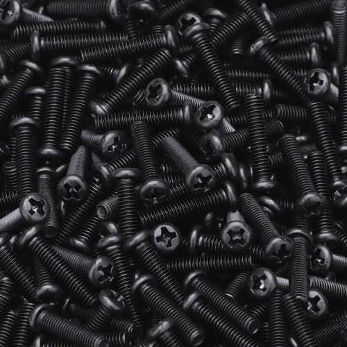 10PCS M3 Cross Screw Round Head Screws Nut M3*10 M3*14 for RC Model Cars