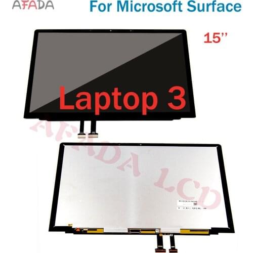 15" LCD For Microsoft Surface Laptop 3 Surface Laptop3 1867 1868 1873 LCD Display Touch Screen Digitizer Assembly Replacement