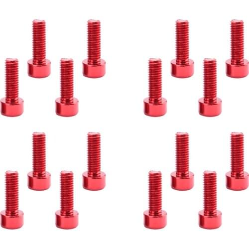 16 Piece Lightweight Water Bottles Cage Holder Screws Screws