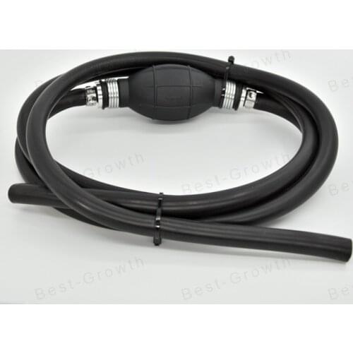 6mm/8mm/10mm/12mm Hand Pump Line Rubber Aluminum Hand Primer Bulb diesel oil transfer petrol for Car Boat Marine Outboard 02A001