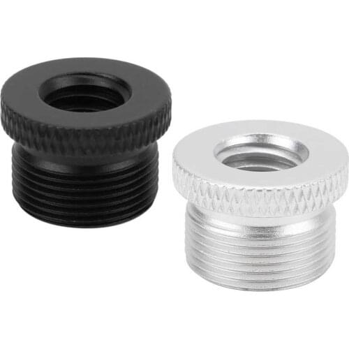 Mic Stand Adapter 3/8 Inch Female to 5/8 Inch Male Screw Thread Adapter for Microphone Stand Mount