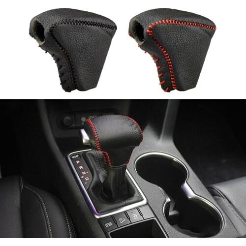 Car Interior Accessories Gear Shift Knob Cover for Kia Rio K2 Sportage Optima K5 niro 2017 2018 Auto Gear Head Shift Collars
