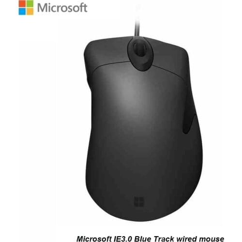 Microsoft IE3.0 FPS Wired Mouse Bluetrack Technology Mouse 3200DPI for Laptop Desktop PC