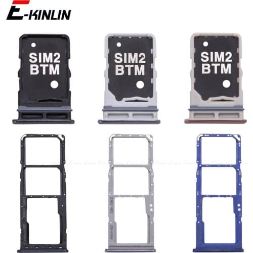 Sim Card / Micro SD Tray Socket Slot Container Connector Adapter Reader For Samsung Galaxy A80 A50 A40 A10 A805 A505 A405 A105