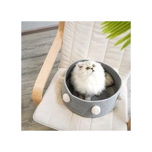 Woven Cat Litter Four Seasons Universal Cat Bed Cat House Small Dog Kennel Pet Supplies Pet Bed Dog Bed