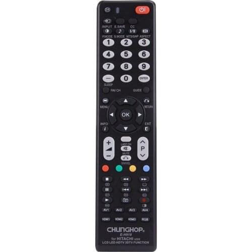 CHUNGHOP E-H918 Universal Remote Controller for HITACHI LED TV / LCD TV / HDTV / 3DTV