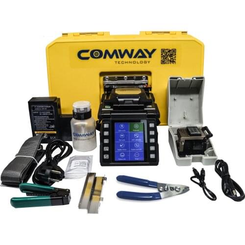 COMWAY C6 Fusion Splicer Optical Fiber Splicing Machine