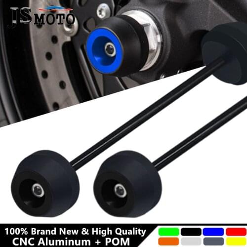 High Quality Motorcycle Front Rear Axle Cap Wheel Fork Sliders Crash Sliders Protector For Yamaha MT-01 MT01 mt 01 2005-2012