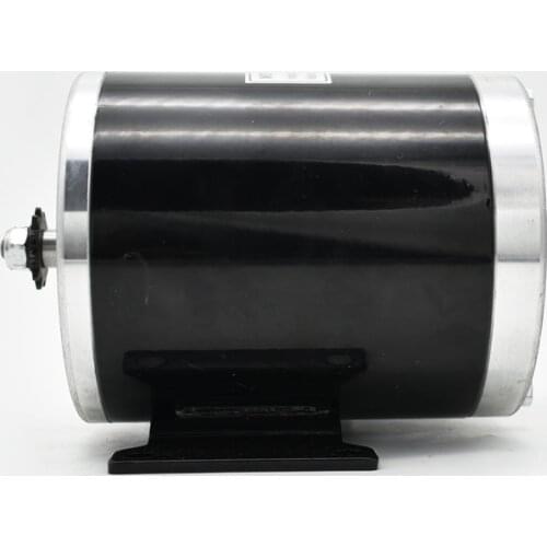 MY1020 800W 60V/48V/36V (YALU)MOTOR High Speed Brush DC Motor,Electric Bicycle E-Scooter Ebike Brushed Gear Motor