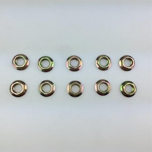 STARPAD For Hammer GY6 pedal motorcycle accessories crankshaft nut (12mm) Hammer 125 crankshaft screws 10pcs