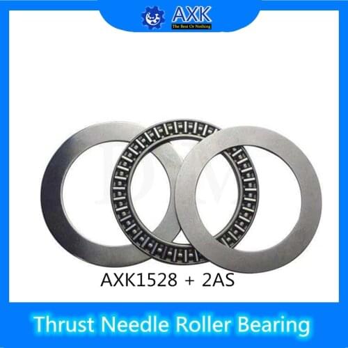 AXK1528 + 2AS Thrust Needle Roller Bearing With Two AS1528 Washers 15*28*4mm ( 10 Pcs) AXK1102 889102 NTB1528 Bearings