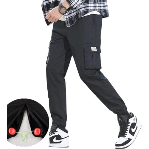 Outdoor Sex Cargo Men Pants Loose Overalls Open Crotch Spring Summer Streetwear Sport Trousers Crotchless Outdoor Sex Hosen Mann