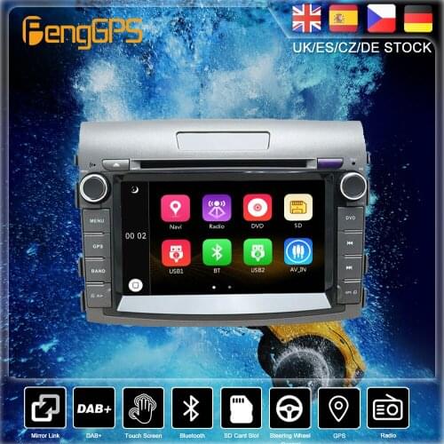 For Honda CR-V 2012 - 2015 Wince Car Multimedia Player GPS Navigation Touch Screen Auto Radio Stereo DVD CD Head Unit Recorder