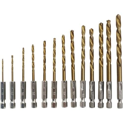 Hex Shank Drill Bit Twist Drill Electric Screwdriver Drill Electric Screwdriver Electric Bit 1.5-6.5mm
