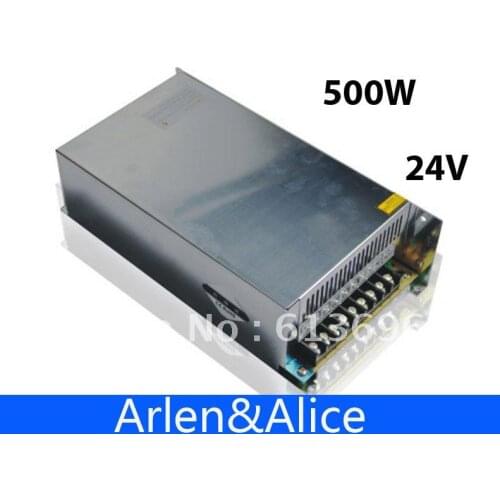 500W 24V 20A 220V INPUT Single Output Switching power supply for LED Strip light AC to DC