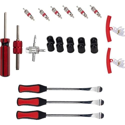Tire Spoon Lever Tool Motorcycle Dirt Bike Tire Changing Tool Set Kit Heavy Duty Motorcycle Bike Car Tires Tools