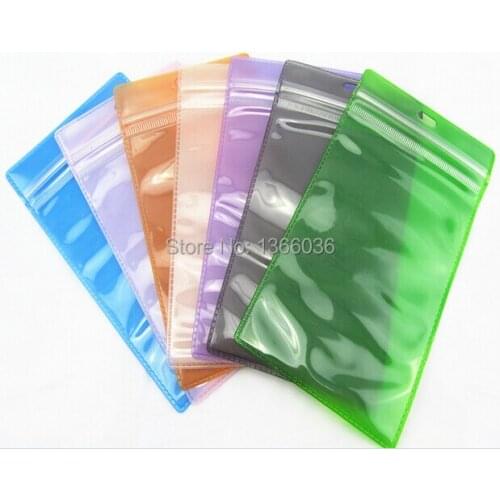 New PVC Waterproof Transparent Square Packaging Bags for USB cabes Battery Mobile phone Accessories 2000 pcs/lot DHL EMS free