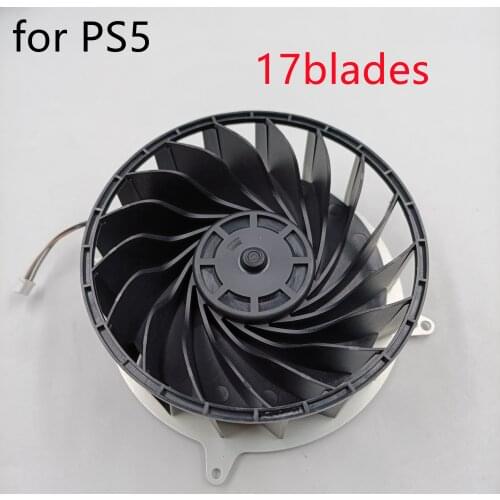 5PCS Cooling Fan Internal Fan Single Acting Cooling Fan for Sony PlayStation 5 PS5 G12L12MS1AH-56J14 12V DC 1.90A Replacement