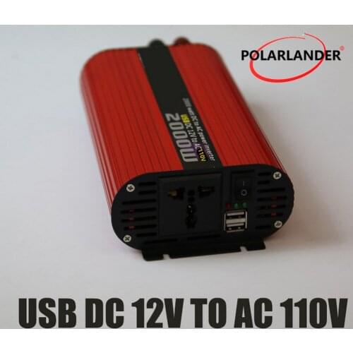DC 12V to AC 110V/ car DC 12V to AC 220V/ Dual USB Power Inverter DC 24V to AC 110V/ DC 24V to AC 220V/ Switch Converter