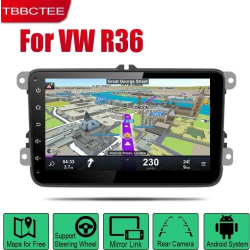 TBBCTEE Auto Radio 2 Din Android Car Player For Volkswagen VW R36 2010~2013 GPS Navigation BT Wifi Map Multimedia system Stereo