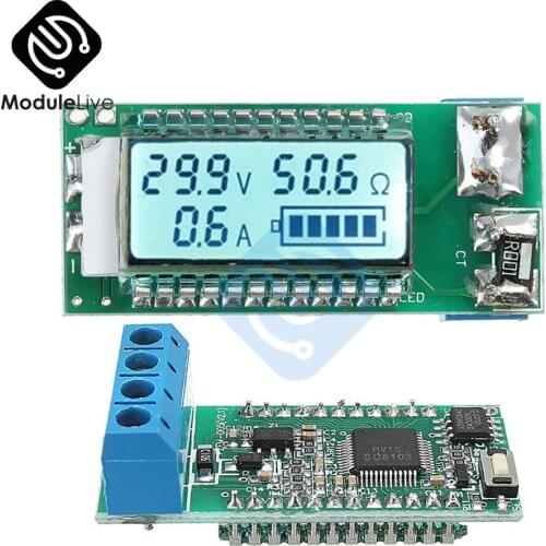 LCD Lithium Battery Tester 18650 Li-ion Lithium Battery Tester Meter Capacity Current Voltage Detector Diy Electronic PCB Board