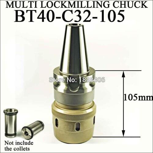 1pcs BT40 C32 CNC Machine powerfull chuck tool holder collet milling clamp Drill Bit Endmills Cutting Tools End milling