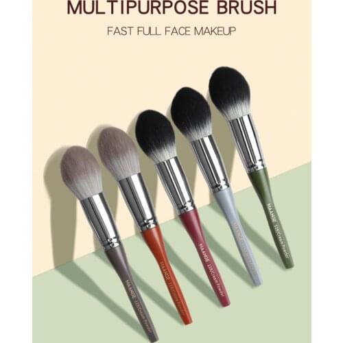 1pcs Hexagonal Makeup Brush High Density Professional Foundation Blush Powder Eye Shadow Eyeliner Makeup Brush