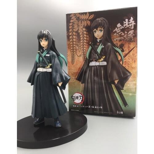 2021 Anime Figurine Model Demon Slayer Kimetsu No Yaiba Tokitou Muichirou Figures PVC Model Toys