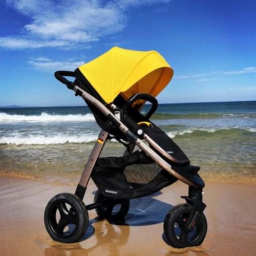 9268Germany beshine Beixiang Baby Cart High Landscape Three-wheel Shock Absorber Two-way Seatable and Lyable Baby Cart