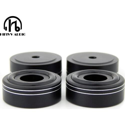 Aluminum Foot pads of Amplifier DAC Decoder Audio Computer Chassis buffer Absorption Damping Aluminum feet mats 30*12mm