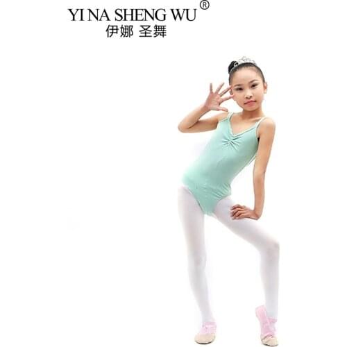 Ballet Leotards For Child Girl Dance Camisole Gymnastics Kids Leotard Ballet Costume Bodysuit Swimsuit Girls Practice Clothes