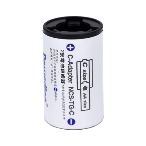 AA to C Battery Holder Adapter Battery Case Converter Switcher LR06 AA to C LR14 Size Battery Storage Box Wholesale NCS-TG-C