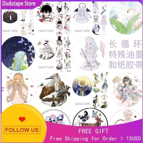 Long Special Oil Washi Tape Character Youth Todays Alice Walks Across at