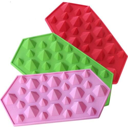 Stone Shape Silicone Mould DIY Chocolate Tools Solid Color Ice Cream Cake Decorative Mold Ice Cube Easy Release High Quality