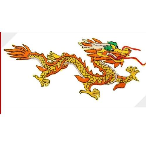 Longfeng back adhesive tape repair hole paste iron applique embroidery DIY pants patch 31CM