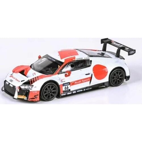 PARA 1:64 R8 2018 LMS 2018 Japan 10hr Suzuka WRT #66 Racing Diecast Model Car