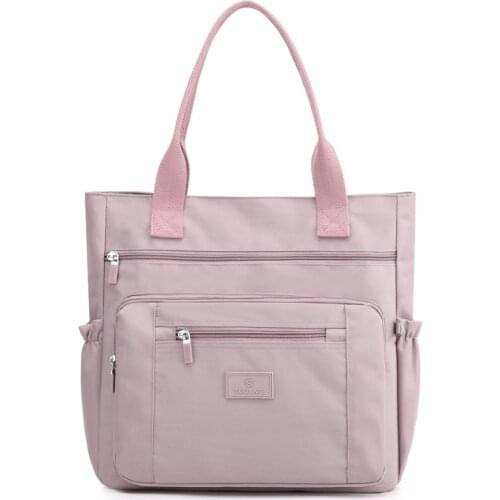 Nylon Travel Handbag Women Shoulder Bag Large Capacity Fashion Womens Tote Shopping Bag