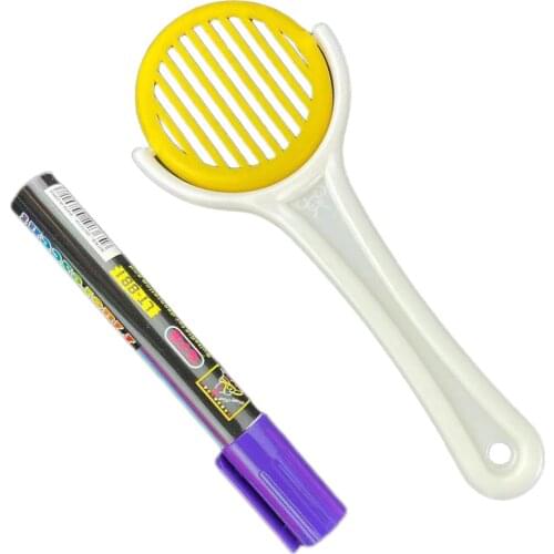 Handheld Beekeeping Bee Queen Cage Catcher with Marking Pen Beekeeper Apiculture Accessories Tool Supplies