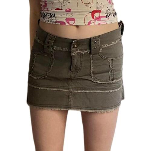 Женские юбки джинсовые Thefound China At AliExpress