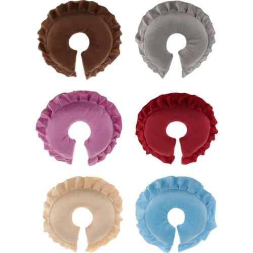 U Shape Soft Spa Salon Massage Bed Table Cradle Face Pillow Neck Head Cushion for Home Travel SPA Salon Massage Bed