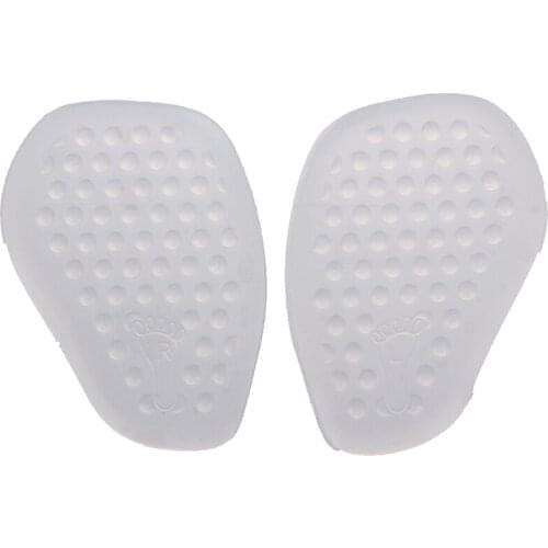 1 Pair Women Soft Silicone Gel Cushion Insoles 9*6cm Metatarsal Support Insert Pad Shoes Insoles Orthopedic